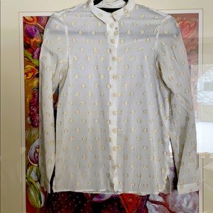 Zara - Shirt with gold detail